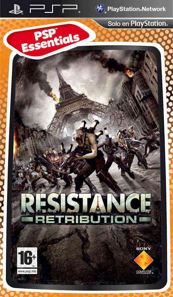 Resistance Retribution Psp